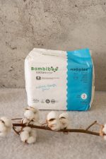 Pieluszki jednorazowe Bambiboo + chusteczki nawilżane - obrazek 4