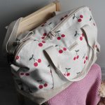 Torba do wózka - Wisienki